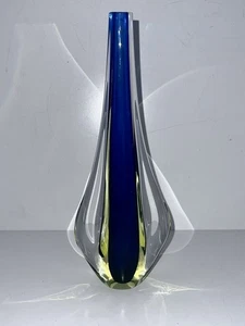 MURANO VASE zwei farbig  26,5 cm, Flavio Poli - Bild 1 von 5