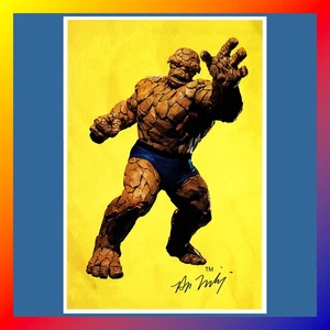 SDCC 2025 The THING Signed ART PRINT Ryan Meinerding FANTASTIC FOUR First Steps - Picture 1 of 1