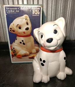 Vintage Disney 1993 Rolly The Dalmatian 101 Dalmatians Ceramic Cookie Jar 13.5” - Picture 1 of 15
