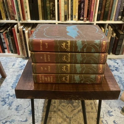 John Steinbeck - P.F. Collier & Son 1935-1945 Set Of 4 Hardcovers Foto 1 de 4