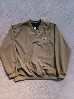Ashworth Golf Windshirt S Hecho en EE. UU. Cuello en V Pullover US Open 1998 The Olympic Foto 1 de 4
