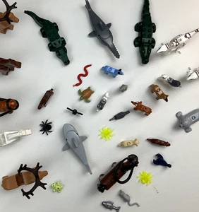Lego Minifigure Horse Dog Shark Dinosaur Turtle Cat -You Pick Choose- Animal - Picture 1 of 63