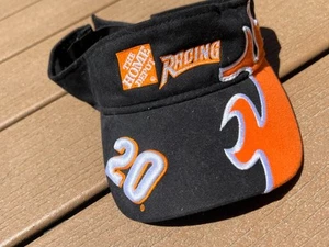 Chase Authentics Tony Stewart #20 Sun Visor Hat Home Depot Racing Nascar Flame - Picture 1 of 8