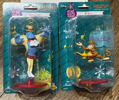 Genie & Abu Adornos de Navidad 2019 Aladdin Disney #15 #16 Lote de 2 Nuevos Foto 1 de 3