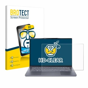 Display Schutz Folie für Acer Swift AI 14 AI SF14-11 Zubehör Transparent - Bild 1 von 7