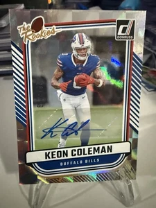 Autógrafos Panini Donruss - Keon Coleman - The Rookies #TR-20 2024/299 AU, RC - Imagen 1 de 4