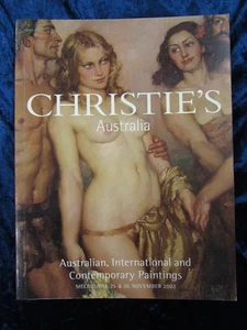 CHRISTIE'S AUSTRALIA : AUSTRALIAN INTERNATIONAL AND CONTEMPORARY PAINTINGS 2002 - Bild 1 von 1