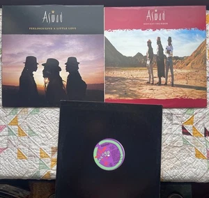 LP ASWAD FEELINGS/GIVE A LITTLE LOVE DISTANT THUNDER BEAUTY'S ONLY SKIN DEEP - Picture 1 of 10