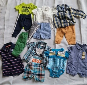 Babykleidungspaket 3-6 Monate Jungen (14 Teile). RAUCHFREI, TIERFREIER HAUSHALT - Bild 1 von 8