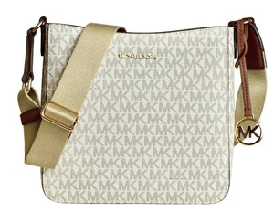 Michael Kors Donna Borsa Jet Set Travel SM NS Xbody vanilla - Picture 1 of 11