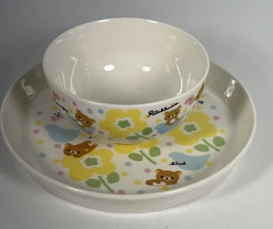 Rilakkuma Set Of Bowl Dish Plate Kitchen Goods Japan - Picture 1 of 7