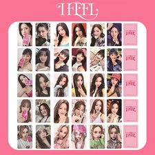 6pcs/set Kpop (G)I-DLE I feel K4 Double-sided Self Made Photo Cards HD Photocard