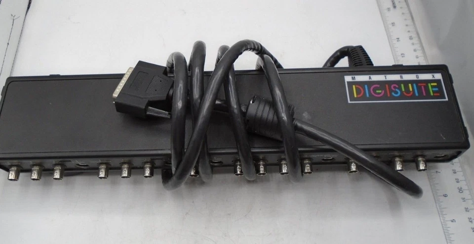 Matrox DigiSuite DMX/DCT Black Video Breakout Box Working - Image 1 of 4