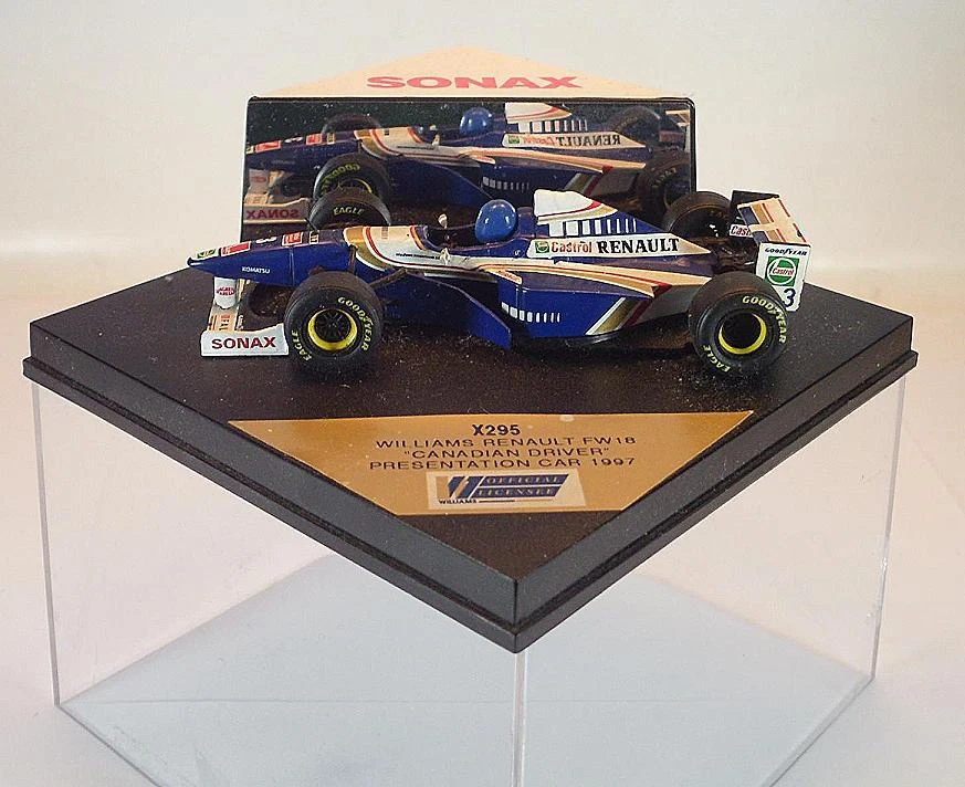 Onyx 1/43 Williams Renault FW 18 Formel 1 Presentation Car 1997 in Box #1946 - Bild 1 von 1