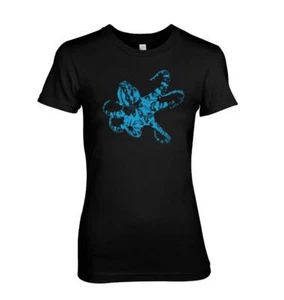 T-shirt donna immersioni subacquee ad anello blu - splendida serigrafia - Foto 1 di 2