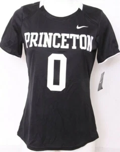 NEW Princeton Tigers #0 Nike Black SS Lightweight Lacrosse Jersey shirt Womens M - Picture 1 of 9