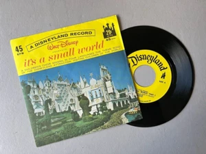 Disney It's A Small World 45rpm Record 1966 - Picture 1 of 2