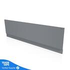 Halite Matt Grey Bath Panel Bathroom PVC Front Side End High Quality Many Sizes