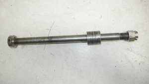1973 HONDA CB350F CB 350 F REAR AXLE WITH SPACER AND LOCK NUT - Picture 1 of 4