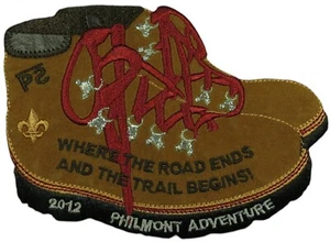 2012 Philmont Adventure Patch BRN Bdr (LX376) - Picture 1 of 2