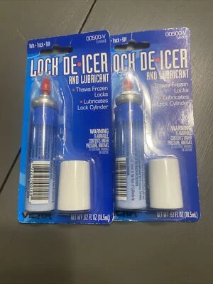 (2) Descongelador y lubricante de bloqueo automotriz Bell descongela bloqueo congelado 00500-V Nuevo de Lote Antiguo Foto 1 de 3