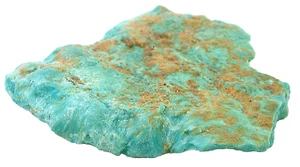 55.4 Gram Natural Stabilized NO DYE Baby Blue Turquoise Slab Cab Rough EBS6541 - Picture 1 of 6