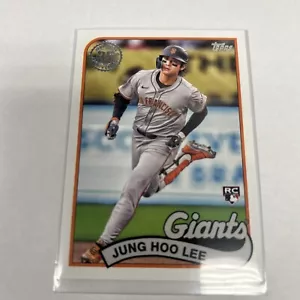 2024 Topps Update Jung Hoo Lee #89US-28 1989 Topps 35th Anniversary RC Giants - Picture 1 of 2