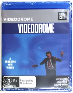 Videodrome - James Woods Sonja Smits Deborah Harry : Blu-ray Region B New Sealed - Picture 1 of 3