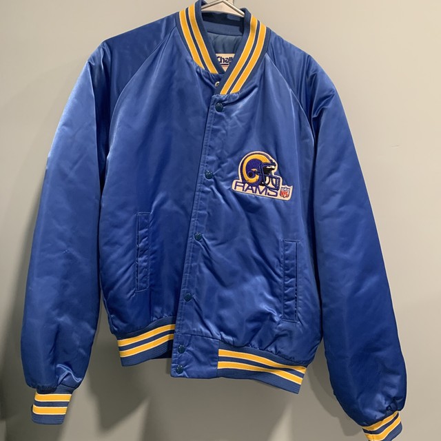 LOS ANGELES RAMS CLASSIC WOOL VARSITY JACKET (BLUE/WHITE) – Pro