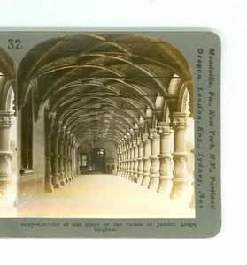 B5749 Keystone 10107, Corridoio della Corte di Giustizia, Liegi, Belgio D - Foto 1 di 2