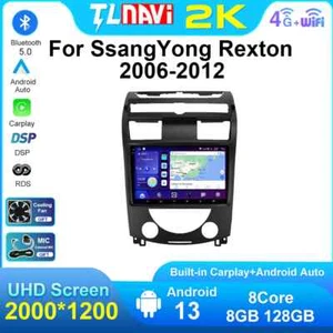 Reproductor Android Navegación GPS Carplay Para SsangYong Rexton Y250 II 2 2006-2012 - Imagen 1 de 32