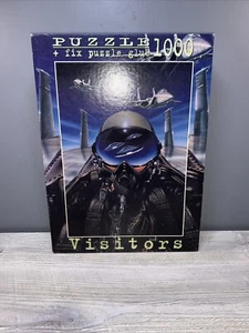 Vintage 1998 Fink & Co 1000 PC Puzzle- Visitors Interception - Picture 1 of 5