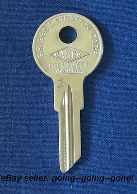 原装 BASCO KEY BLANK BUICK 凯迪拉克雪佛兰 1926 - 1931 1098DB H1098DB B5 B16 — 第 1/3 张图片