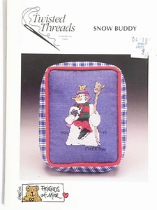 SNOW BUDDY Twisted Threads / Friends of Mine gezähltes Kreuzstichmuster 1997 - Bild 1 von 2