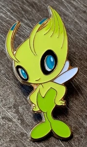 New Celebi - Official Enamel Pokemon Pin Collection Pokemon TCG Promo - Picture 1 of 3