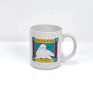 Tazza tazza tè caffè vintage Will Steger Expedition 1990 sigillo stile retrò anni 90 - Foto 1 di 8