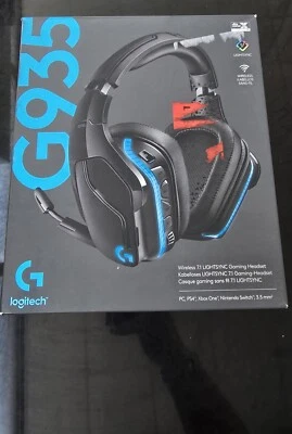 Logitech G935  Cuffie  RGB Wireless 7.1 - Immagine 1 di 3