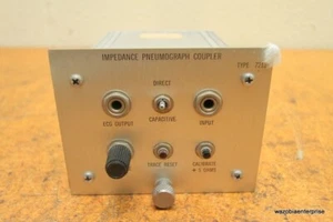 NARCO BIO-SYSTEMS IMPEDANCE PNEUMOGRAPH COUPLER TYPE 7212 - Picture 1 of 1