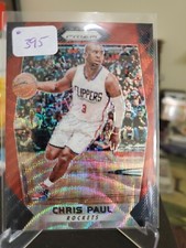 2017-18 Panini Prizm Prizms Ruby Wave #252 Chris Paul