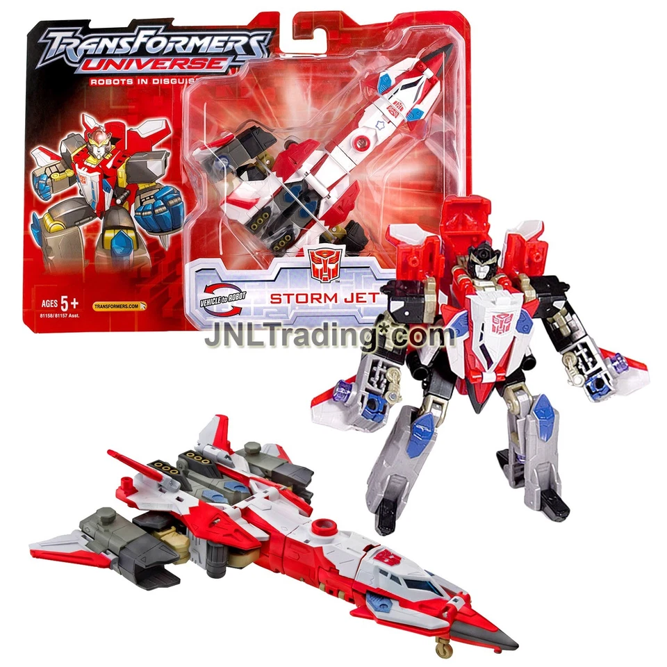 Figura Autobot STORM JET Año 2005 Transformers Serie Universe Deluxe Clase 6" Foto 1 de 1