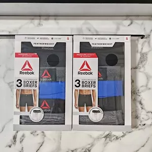 6er-Pack Reebok federweicher Performance Boxershorts klein 28-30 Quick Fly kühl trocken - Bild 1 von 10