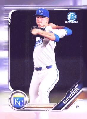 #BCP-110 Brady Singer sports 2019 Bowman Kansas City Royals - Image 1 of 2