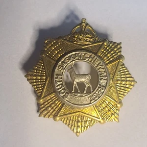 WW2 Canadian South Saskatchewan Regiment Cap Badge - Picture 1 of 3