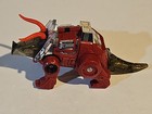 Vintage Red Slag G1 Transformers Dino Bots Mispress Variant RARE 1985