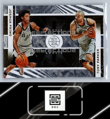 2021-22 Panini Illusions #19 Joshua Primo / Tony Parker Rookie Reflections - Image 1 of 2