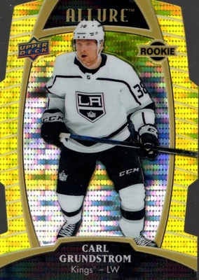 2019-20 Upper Deck Allure Yellow Taxi #73 Carl Grundstrom - HKY - Image 1 of 2