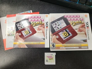 TESTED CIB Crosswords Plus for Nintendo 3DS 2012 Complete in Box - Picture 1 of 4