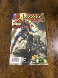 Action Comics Superman #20 (9,2 o mejor) variante de quiosco - nuevo 52 - 2013 - Imagen 1 de 2