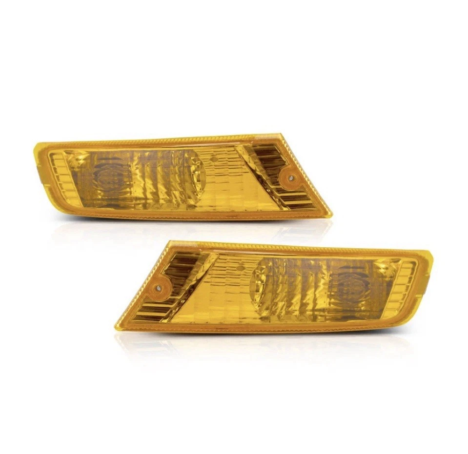 Пара передних левых и правых желтых указателей поворота для Jeep Liberty 2005-2007 годов выпуска - Изображение 1 из 4