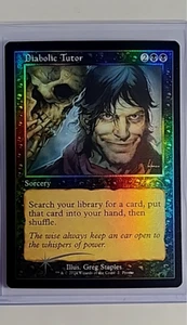 2024 MTG Magic The Gathering WPN Gateway Promos Promo Foil #1 Diabolic Tutor - Picture 1 of 2